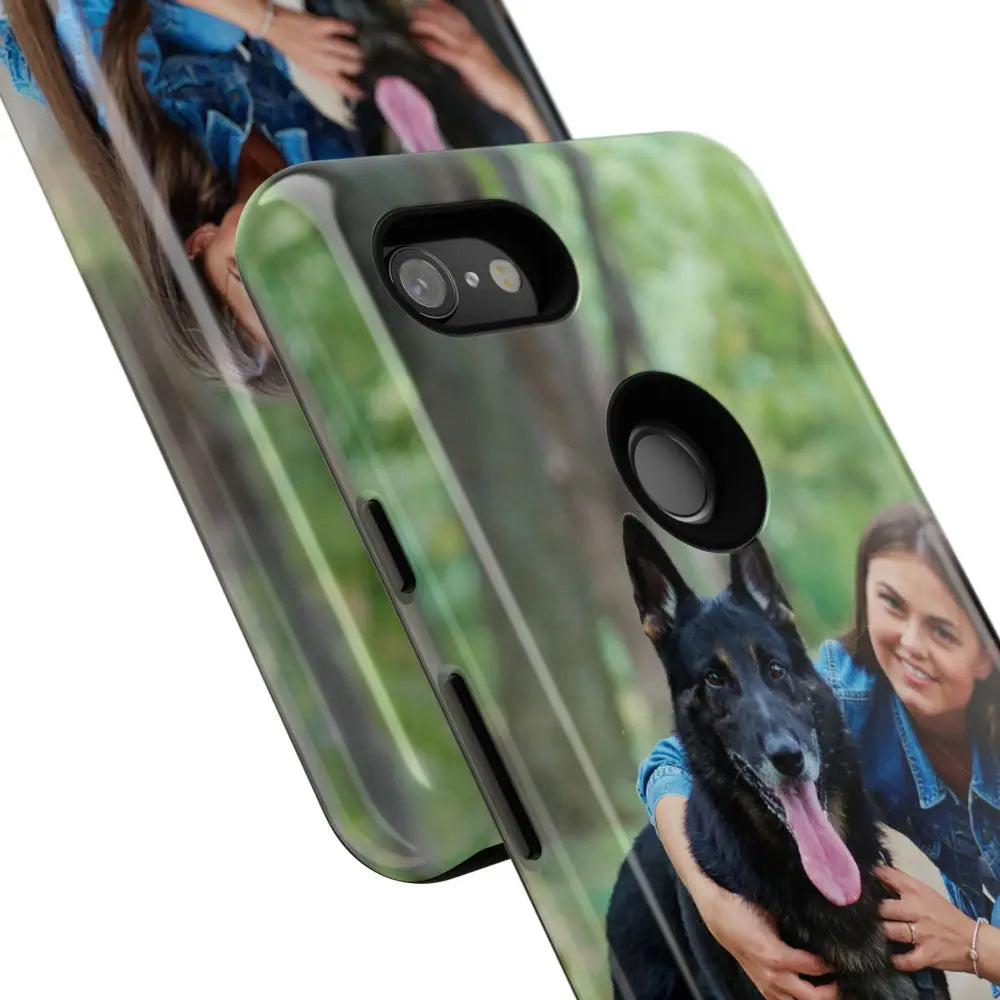 Custom Cell Phone Case for Google Pixel Personalized Tough Cases for Pet Lovers Unique Gifts Phone Case