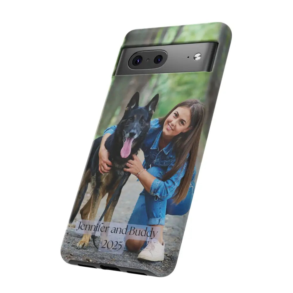 Custom Cell Phone Case for Google Pixel Personalized Tough Cases for Pet Lovers Unique Gifts Phone Case