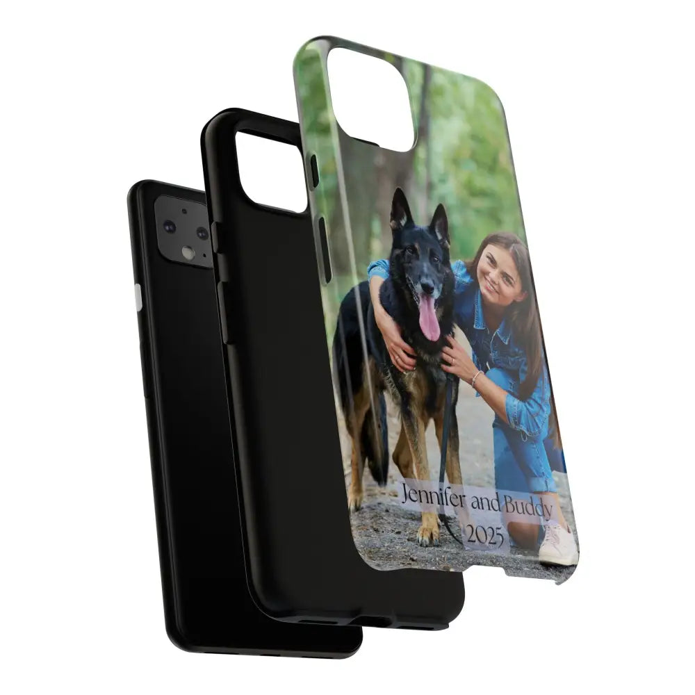 Custom Cell Phone Case for Google Pixel Personalized Tough Cases for Pet Lovers Unique Gifts Phone Case