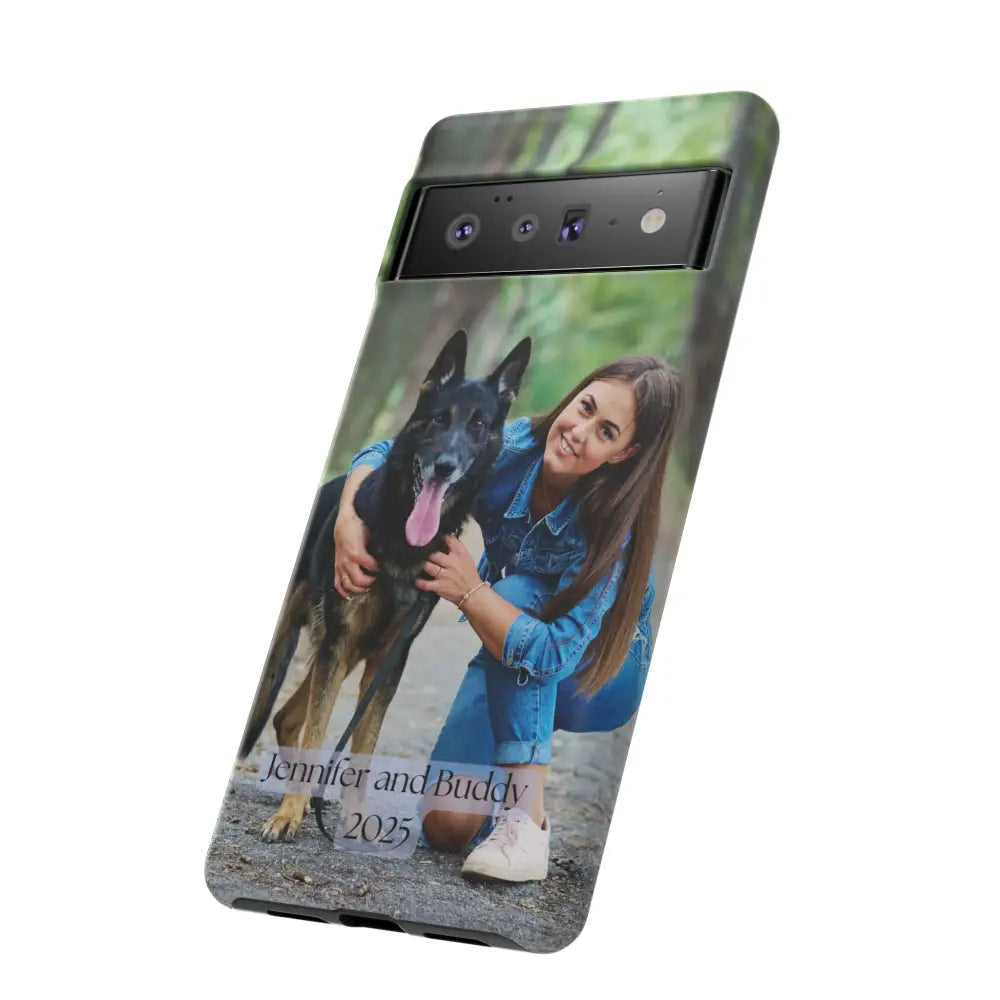 Custom Cell Phone Case for Google Pixel Personalized Tough Cases for Pet Lovers Unique Gifts Phone Case