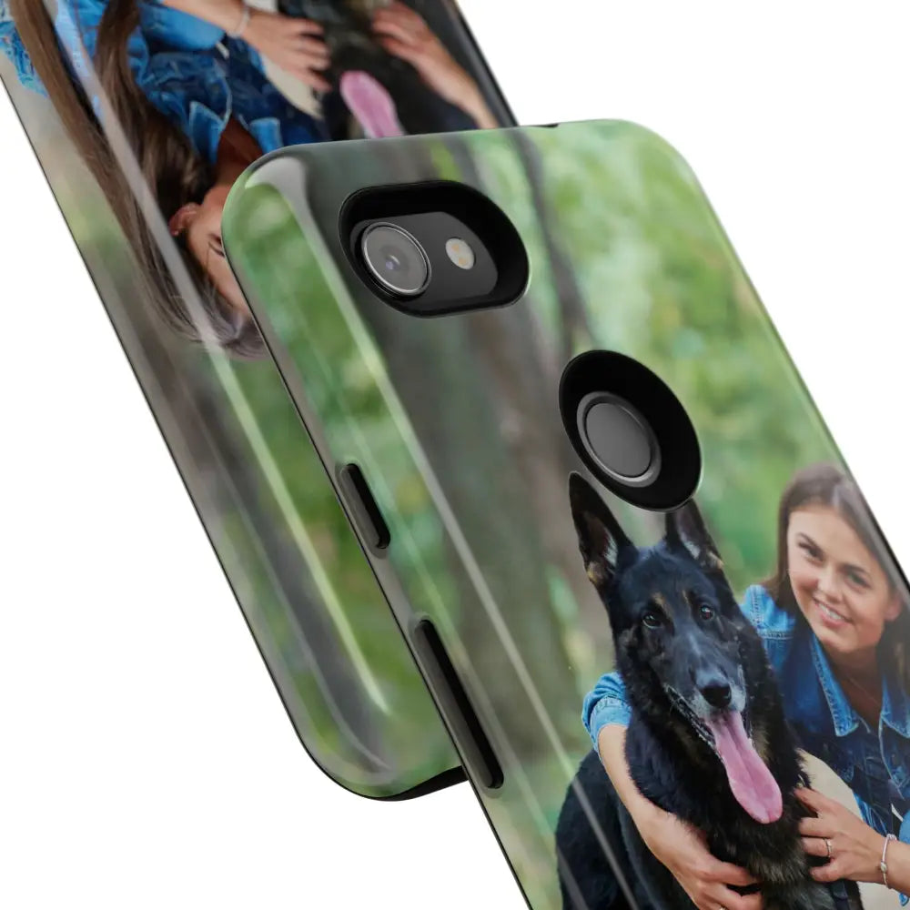 Custom Cell Phone Case for Google Pixel Personalized Tough Cases for Pet Lovers Unique Gifts Phone Case