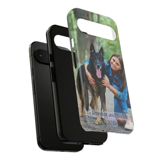 Custom Cell Phone Case for Google Pixel Personalized Tough Cases for Pet Lovers Unique Gifts - Phone Case