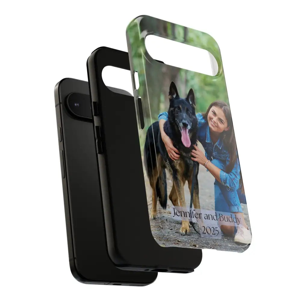 Custom Cell Phone Case for Google Pixel Personalized Tough Cases for Pet Lovers Unique Gifts Phone Case