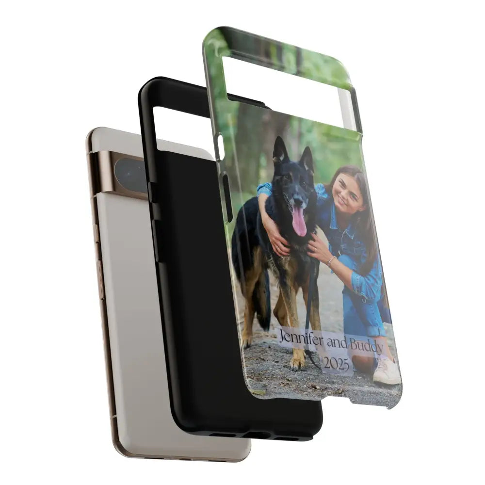 Custom Cell Phone Case for Google Pixel Personalized Tough Cases for Pet Lovers Unique Gifts Phone Case