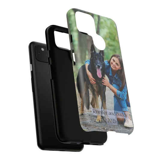 Custom Cell Phone Case for Google Pixel Personalized Tough Cases for Pet Lovers Unique Gifts - Phone Case