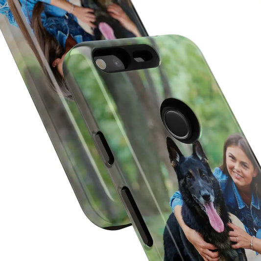Custom Cell Phone Case for Google Pixel Personalized Tough Cases for Pet Lovers Unique Gifts - Phone Case