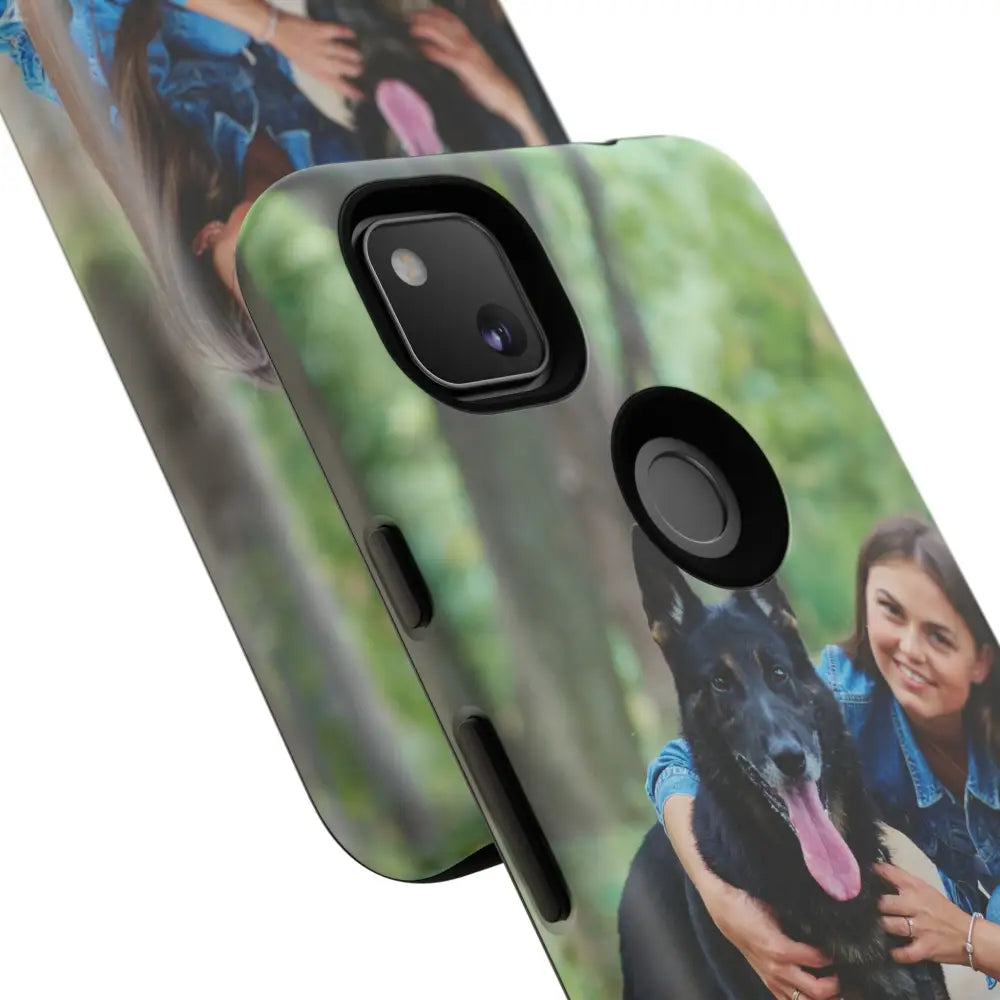 Custom Cell Phone Case for Google Pixel Personalized Tough Cases for Pet Lovers Unique Gifts - Phone Case