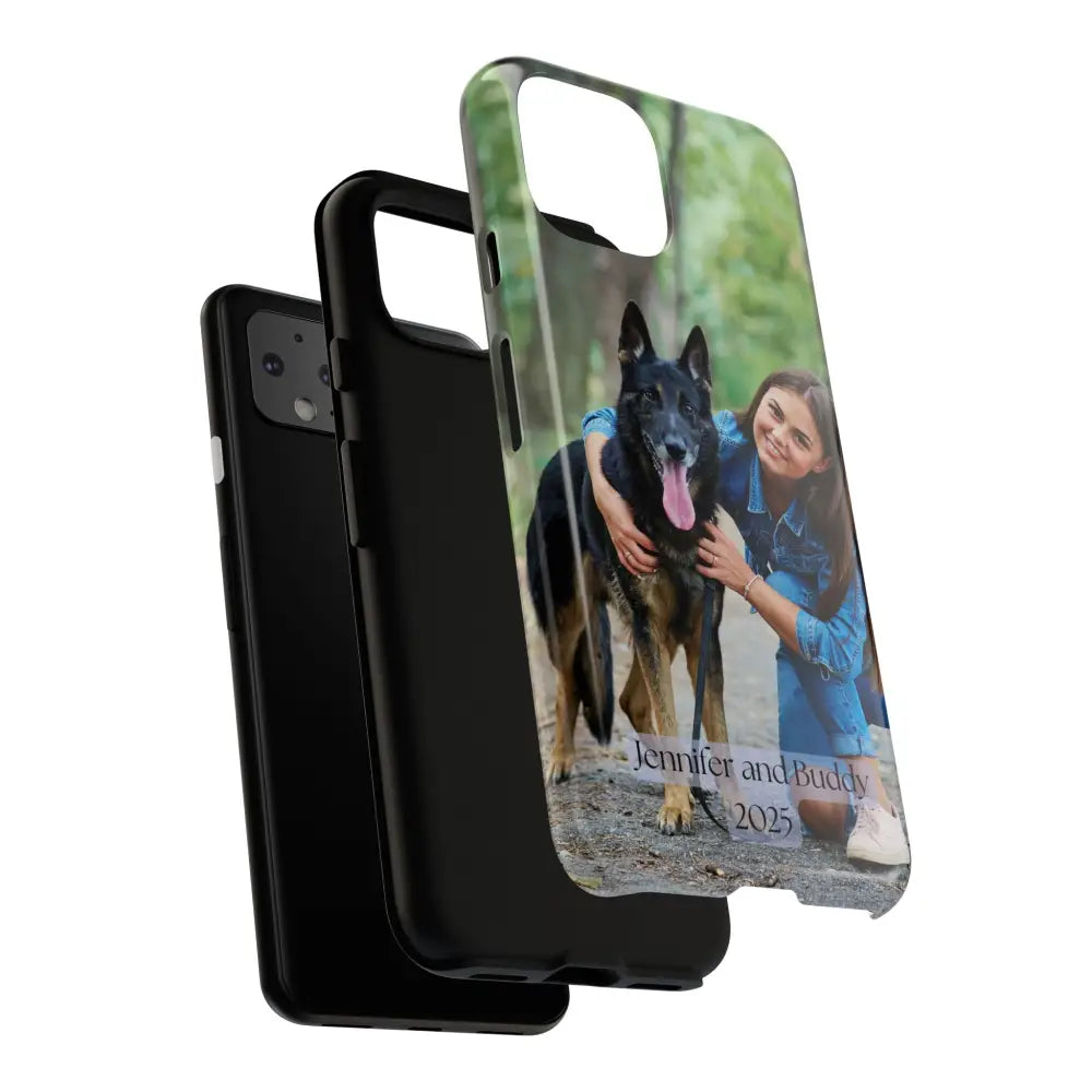 Custom Cell Phone Case for Google Pixel Personalized Tough Cases for Pet Lovers Unique Gifts - Phone Case