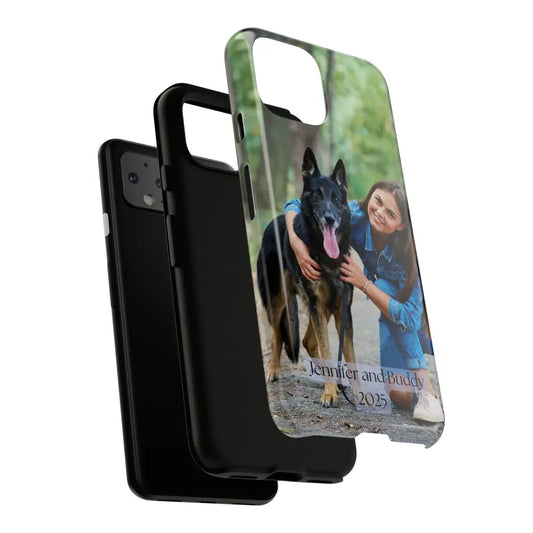 Custom Cell Phone Case for Google Pixel Personalized Tough Cases for Pet Lovers Unique Gifts - Phone Case