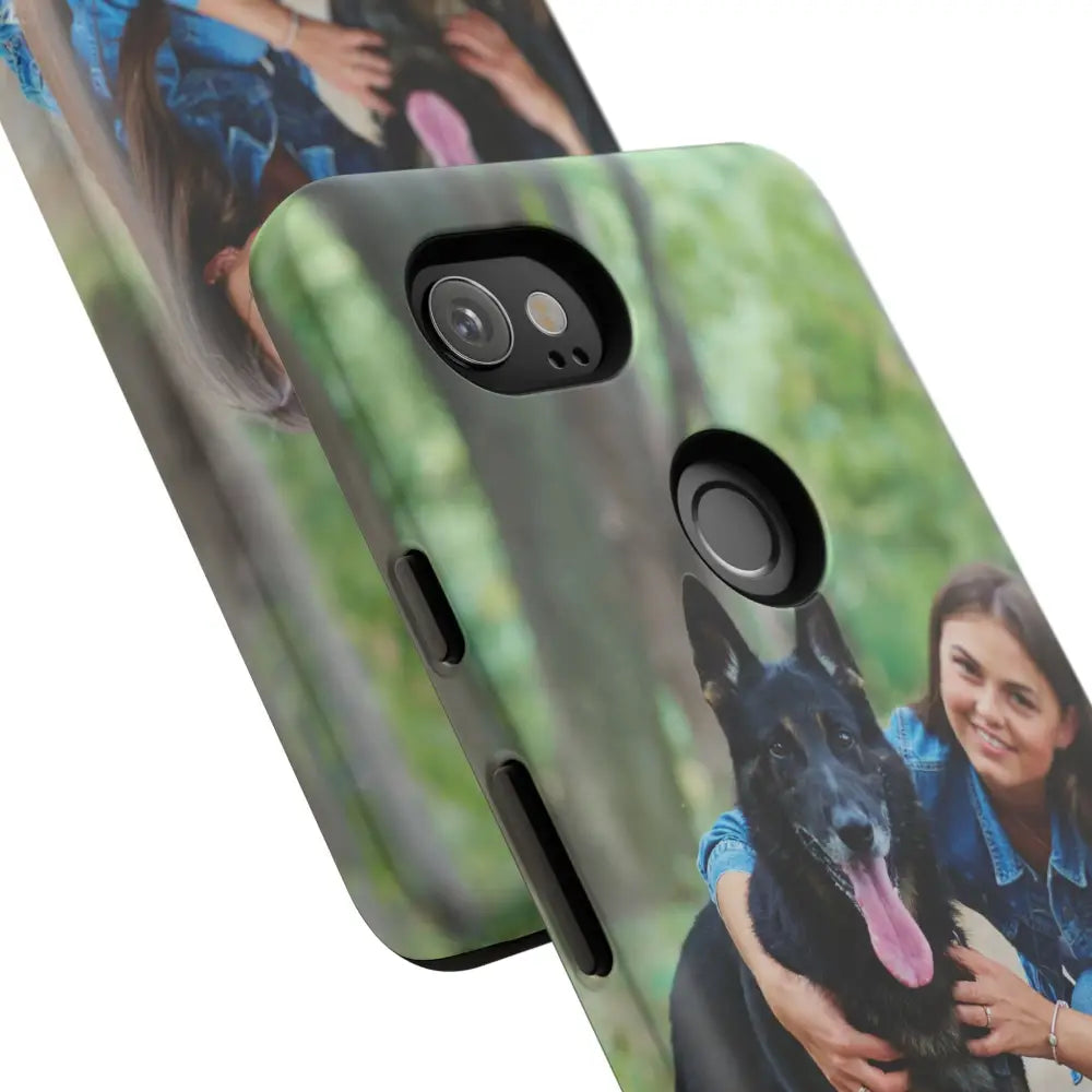 Custom Cell Phone Case for Google Pixel Personalized Tough Cases for Pet Lovers Unique Gifts - Phone Case