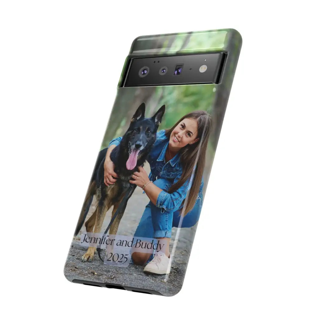 Custom Cell Phone Case for Google Pixel Personalized Tough Cases for Pet Lovers Unique Gifts Phone Case