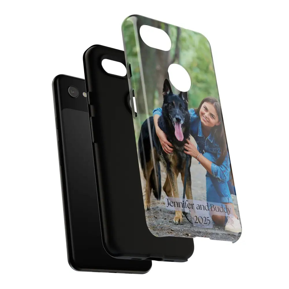 Custom Cell Phone Case for Google Pixel Personalized Tough Cases for Pet Lovers Unique Gifts Phone Case