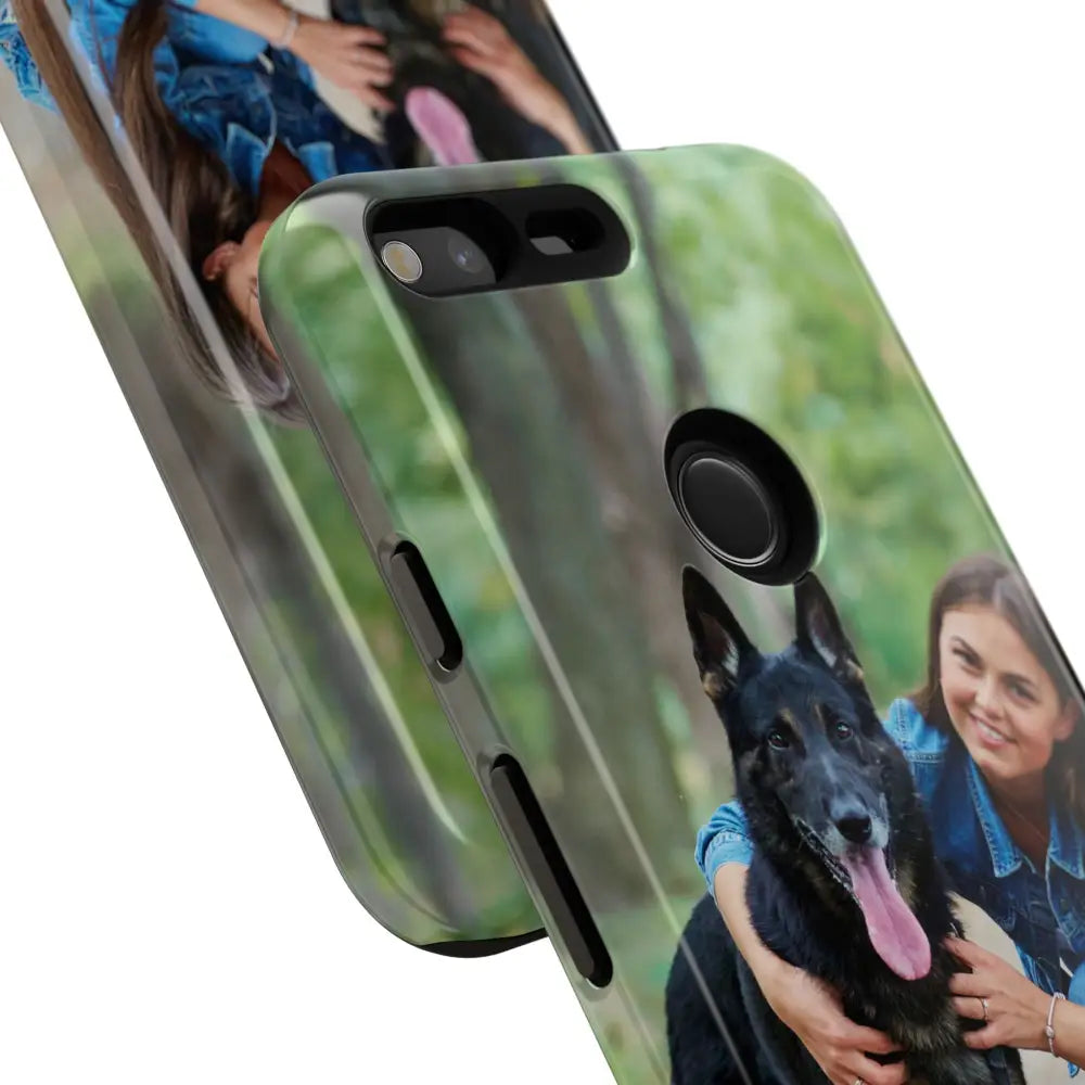 Custom Cell Phone Case for Google Pixel Personalized Tough Cases for Pet Lovers Unique Gifts - Phone Case