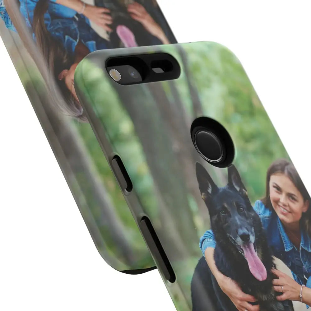 Custom Cell Phone Case for Google Pixel Personalized Tough Cases for Pet Lovers Unique Gifts - Phone Case