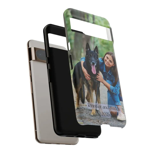Custom Cell Phone Case for Google Pixel Personalized Tough Cases for Pet Lovers Unique Gifts - Phone Case