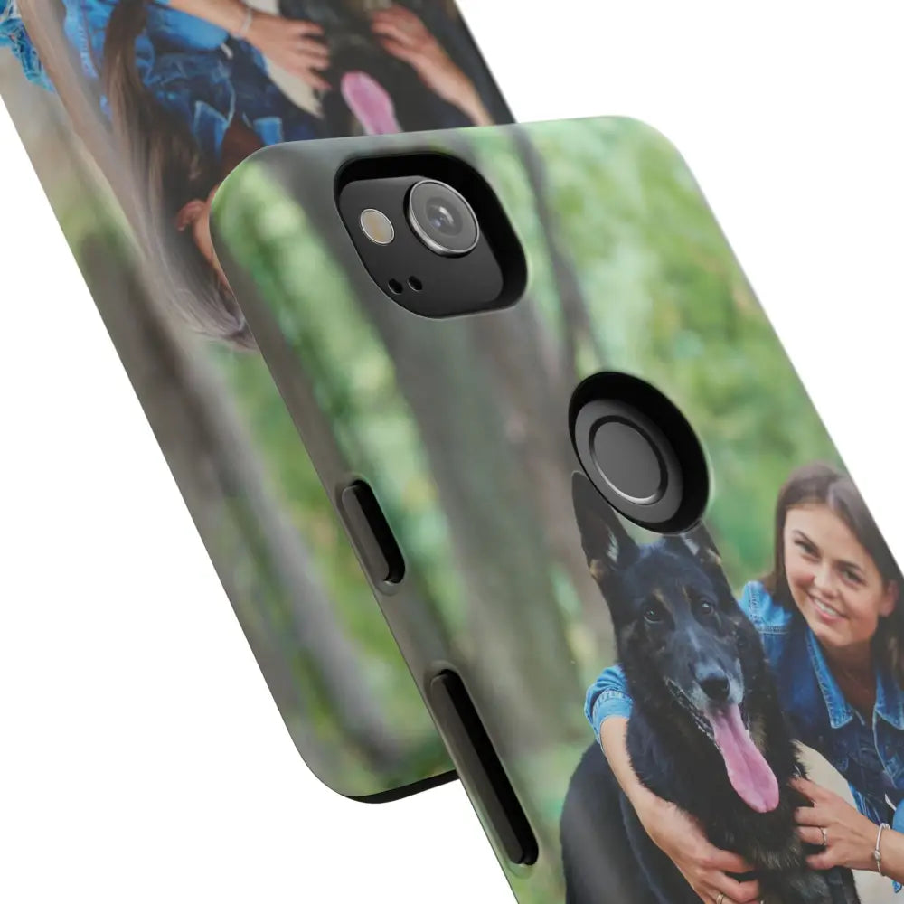 Custom Cell Phone Case for Google Pixel Personalized Tough Cases for Pet Lovers Unique Gifts - Phone Case