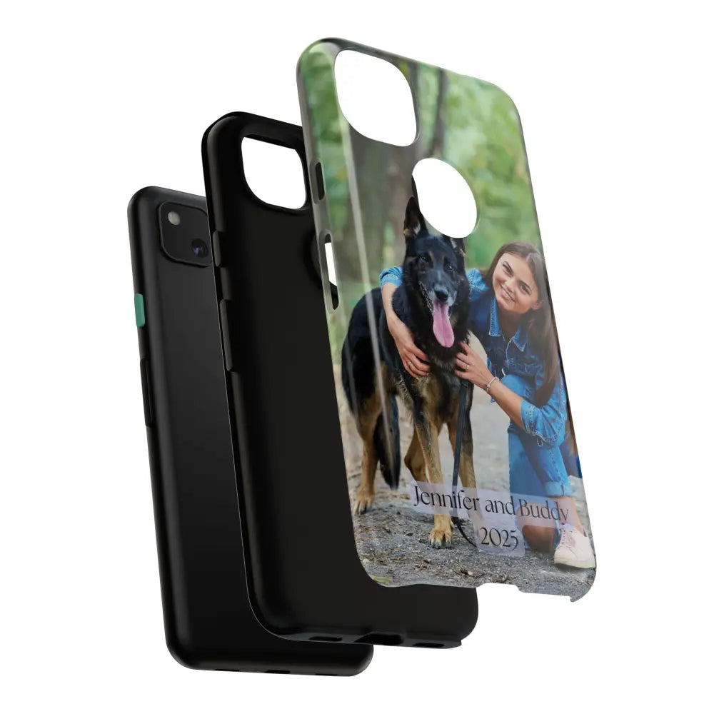 Custom Cell Phone Case for Google Pixel Personalized Tough Cases for Pet Lovers Unique Gifts - Phone Case