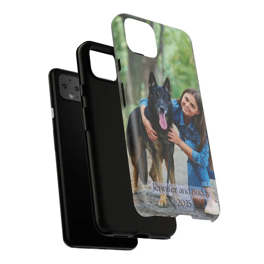 Custom Cell Phone Case for Google Pixel Personalized Tough Cases for Pet Lovers Unique Gifts - Phone Case