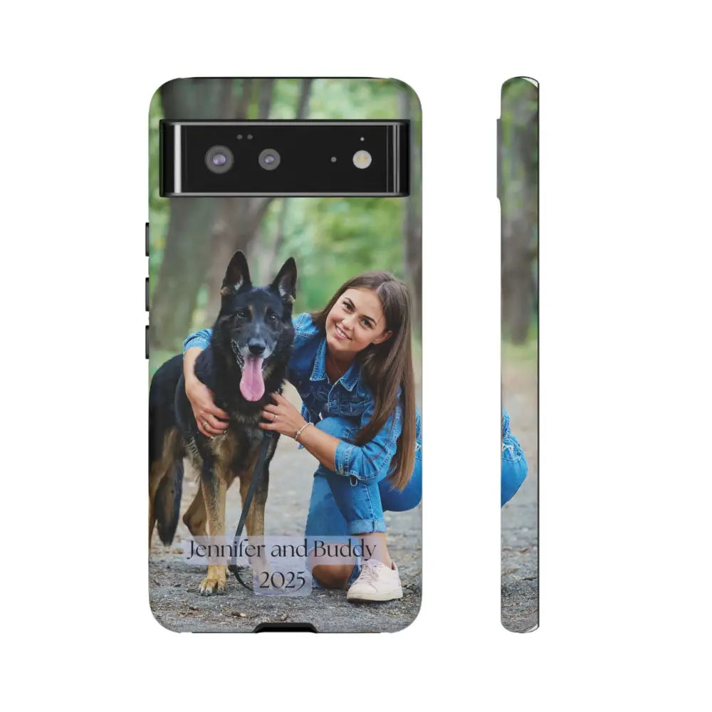 Custom Cell Phone Case for Google Pixel Personalized Tough Cases for Pet Lovers Unique Gifts Google Pixel 6 / Matte