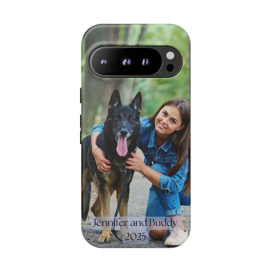 Custom Cell Phone Case for Google Pixel Personalized Tough Cases for Pet Lovers Unique Gifts - Google Pixel 9 Pro