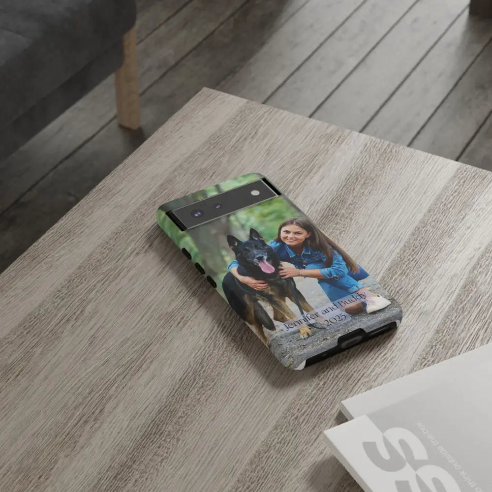 Custom Cell Phone Case for Google Pixel Personalized Tough Cases for Pet Lovers Unique Gifts Phone Case