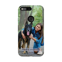 Custom Cell Phone Case for Google Pixel Personalized Tough Cases for Pet Lovers Unique Gifts - Google Pixel XL / Glossy