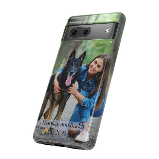 Custom Cell Phone Case for Google Pixel Personalized Tough Cases for Pet Lovers Unique Gifts - Phone Case
