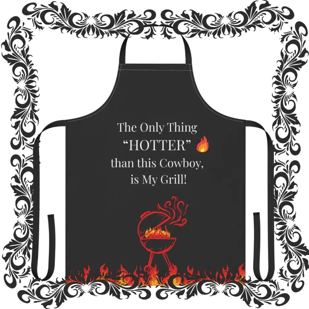 Dad Grill Master BBQ Apron, Gifts for Dad, Western Apron for Husband - The Best New Thing