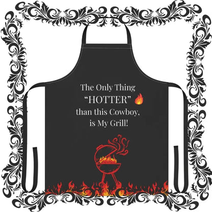 Dad Grill Master BBQ Apron, Gifts for Dad, Western Apron for Husband - The Best New Thing