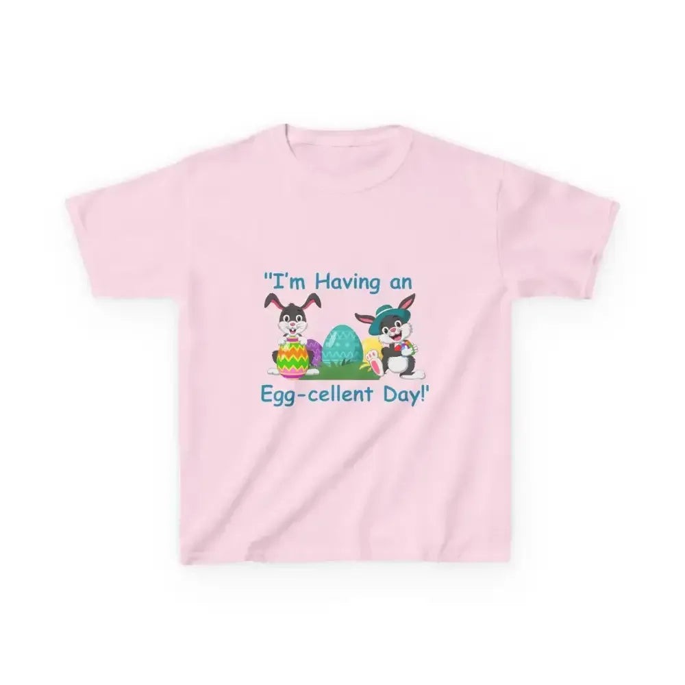 Easter T-Shirt for Kids, I am Having an Egg-cellent Day Tee - The Best New Thing
