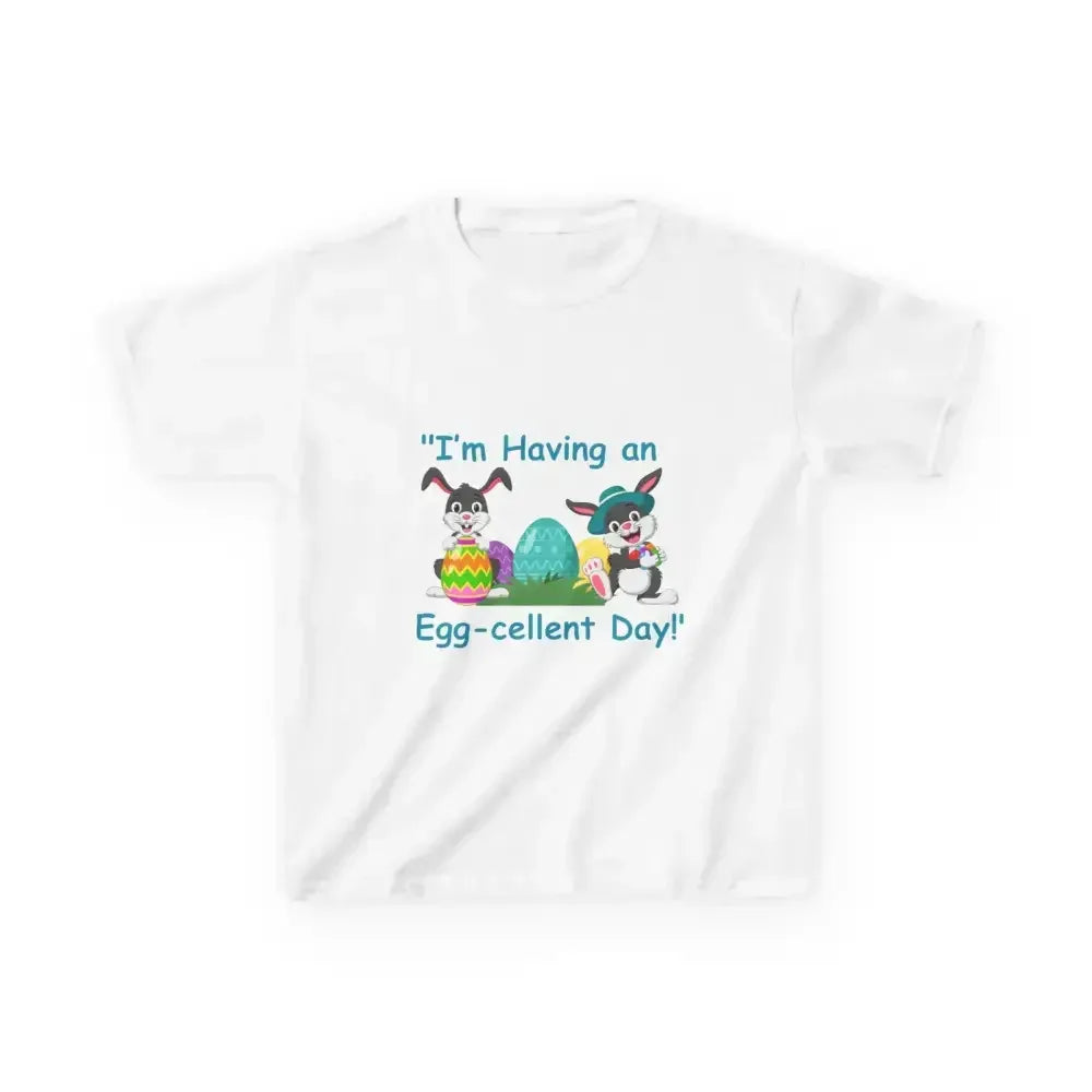 Easter T-Shirt for Kids, I am Having an Egg-cellent Day Tee - The Best New Thing
