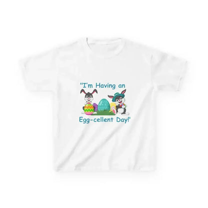 Easter T-Shirt for Kids, I am Having an Egg-cellent Day Tee - The Best New Thing