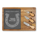 Engraved Charcuterie Board with Cheese Knives Inset Personalized Gifts - The Best New Thing