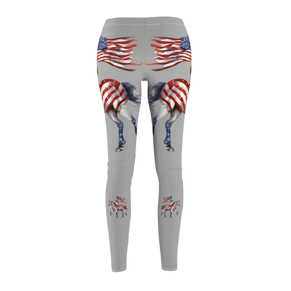Equestrian Casual Leggings Horse Print Workout Pants Gift for Horse Lovers Activewear Stylish Yoga Leggins Unique