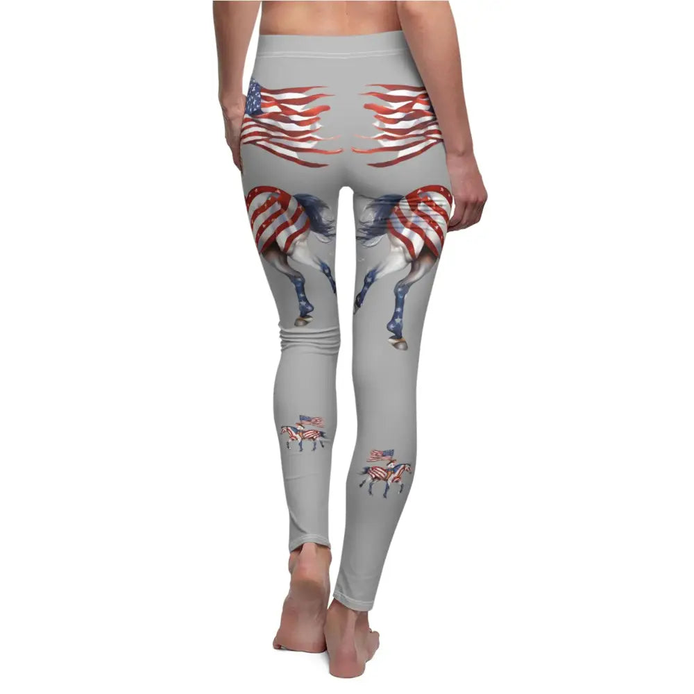 Equestrian Casual Leggings Horse Print Workout Pants Gift for Horse Lovers Activewear Stylish Yoga Leggins Unique