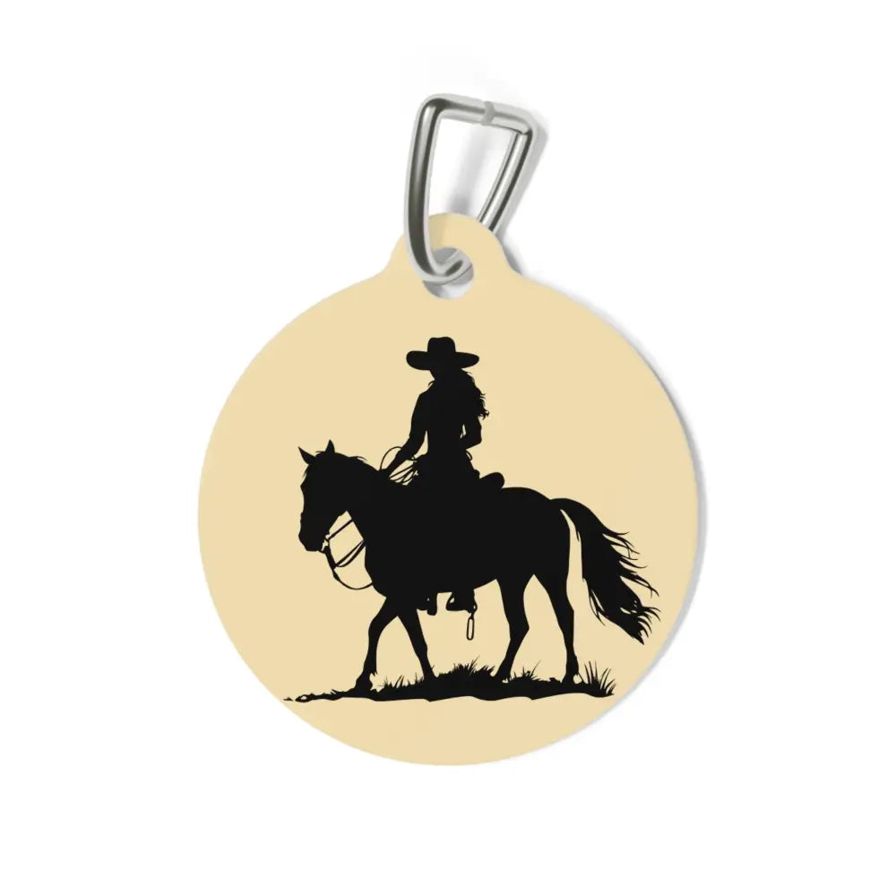 Equestrian Prayer Tack Tag Horse Lover’s Tag Unique Pet Accessory Gift for Animal Lovers Western Theme Tag 1’’ Tags
