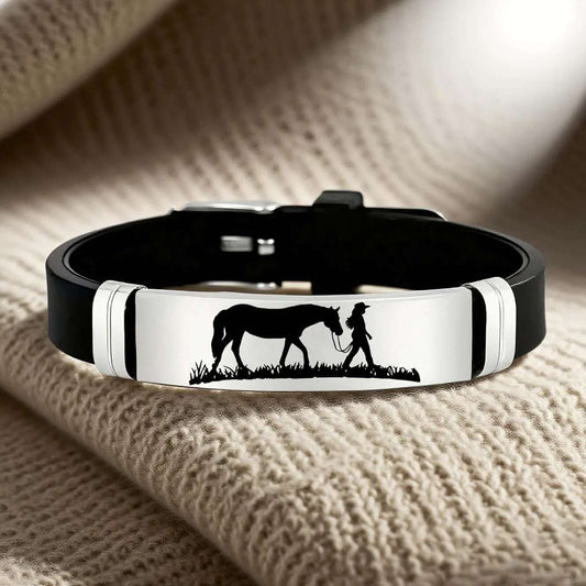 Cowgirl Bracelet, Western Accessory Wristband, Girl Friend Gifts - The Best New Thing