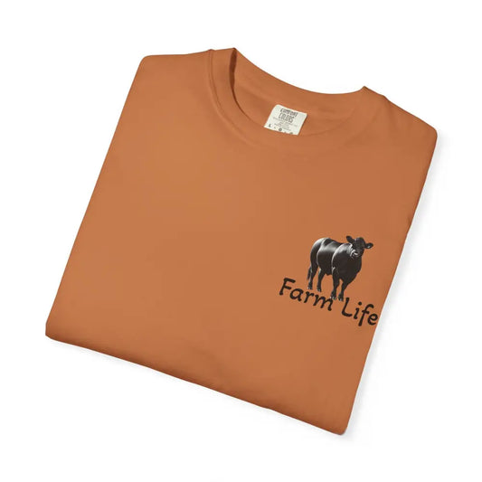Farm Life T-Shirt Black Angus Farmer Rancher Unisex Shirt Rural Farm Life - T-Shirt