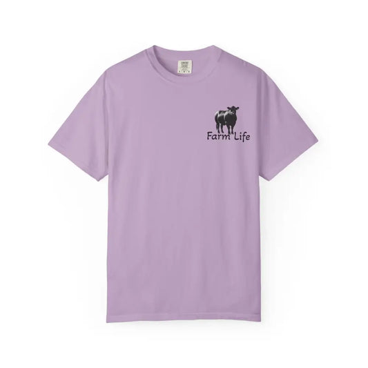 Farm Life T-Shirt Black Angus Farmer Rancher Unisex Shirt Rural Farm Life - Orchid / S - T-Shirt