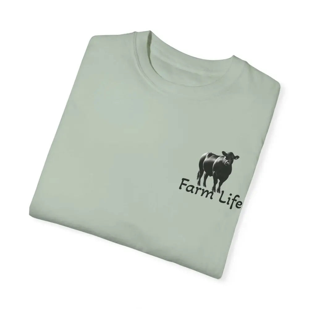 Farm Life T-Shirt Black Angus Farmer Rancher Unisex Shirt Rural Farm Life - T-Shirt