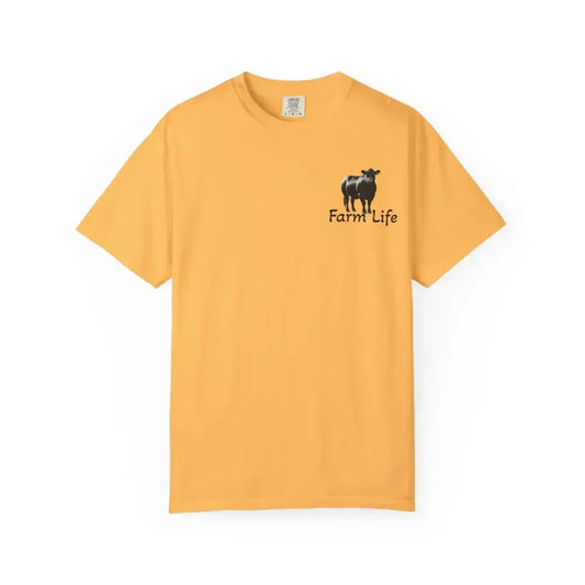 Farm Life T-Shirt, Black Angus Farmer, Rancher, Rural Farm Life - The Best New Thing