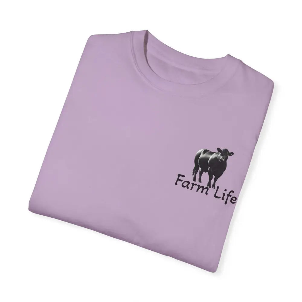 Farm Life T-Shirt Black Angus Farmer Rancher Unisex Shirt Rural Farm Life - T-Shirt