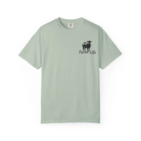 Farm Life T-Shirt Black Angus Farmer Rancher Unisex Shirt Rural Farm Life - Bay / S - T-Shirt