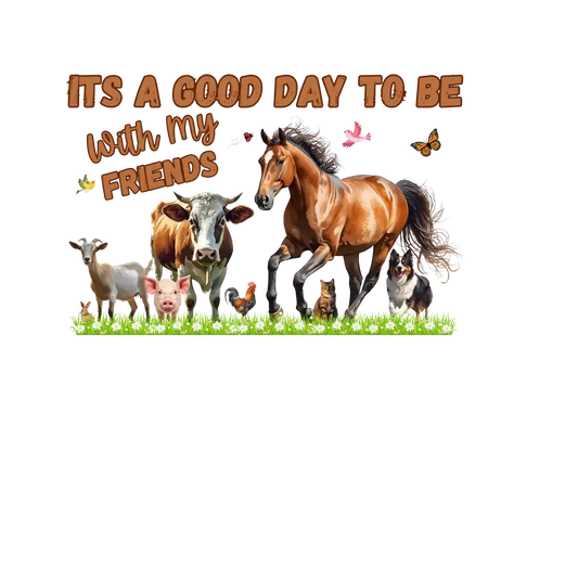 Farm Life Three-Quarter Sleeve Raglan Shirt - Farm Apparel Gifts for Her - T-Shirt