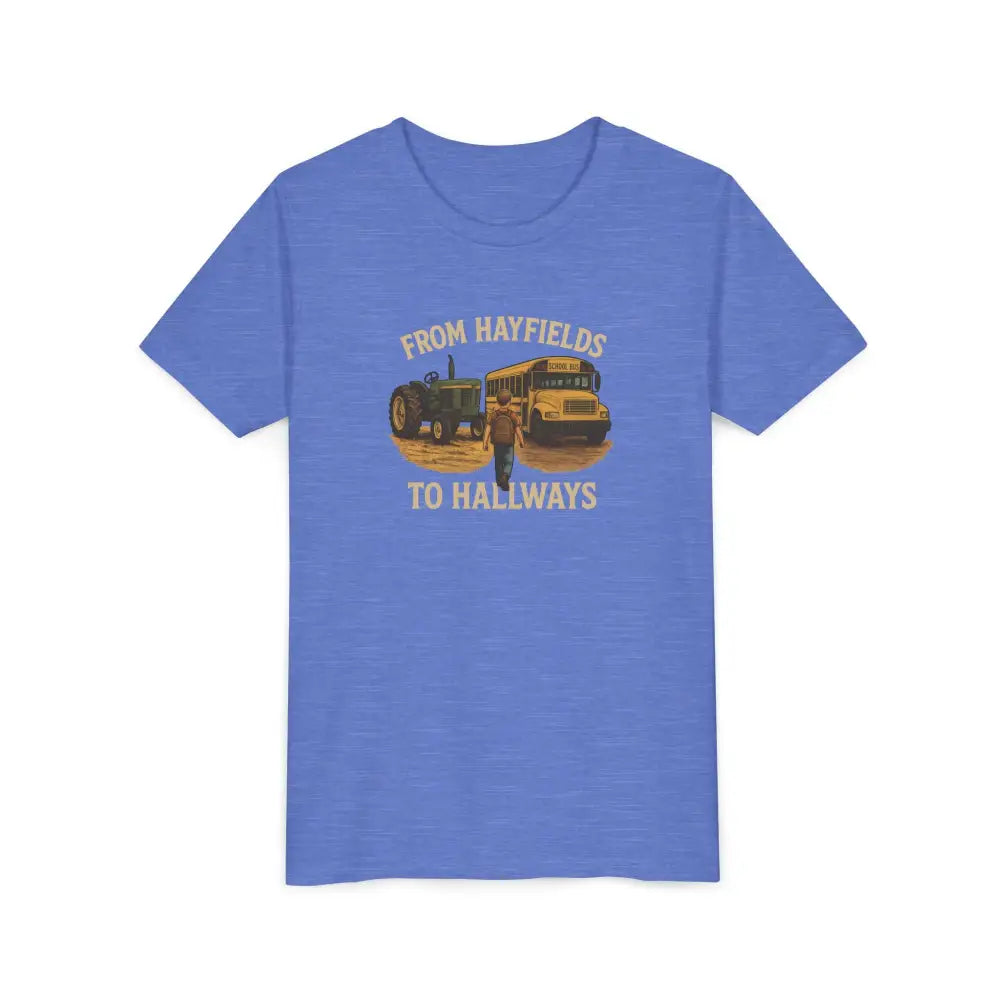 Farm Life Youth Tee Back to School T Shirt Farm Shirt for Kids Everyday Kids Wear Kids clothes