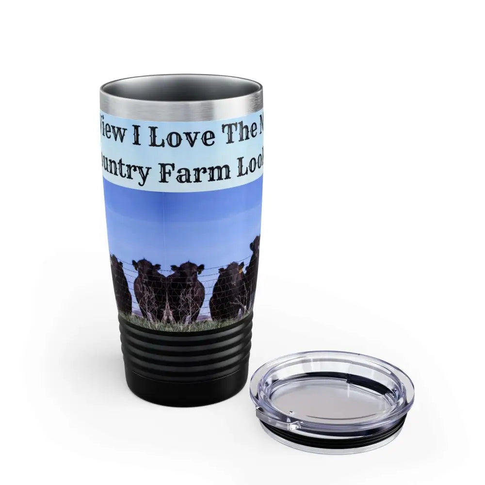 Farmer Coffee Tumbler Country Coffee Mug Travel Tumbler Cowboy Gifts Coffee Cow Mug 20oz - Mug
