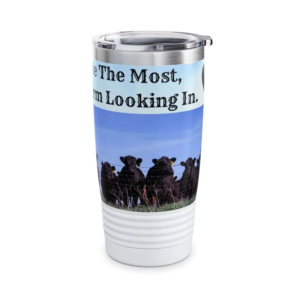 Farmer Coffee Tumbler Country Coffee Mug Travel Tumbler Cowboy Gifts Coffee Cow Mug 20oz - Mug