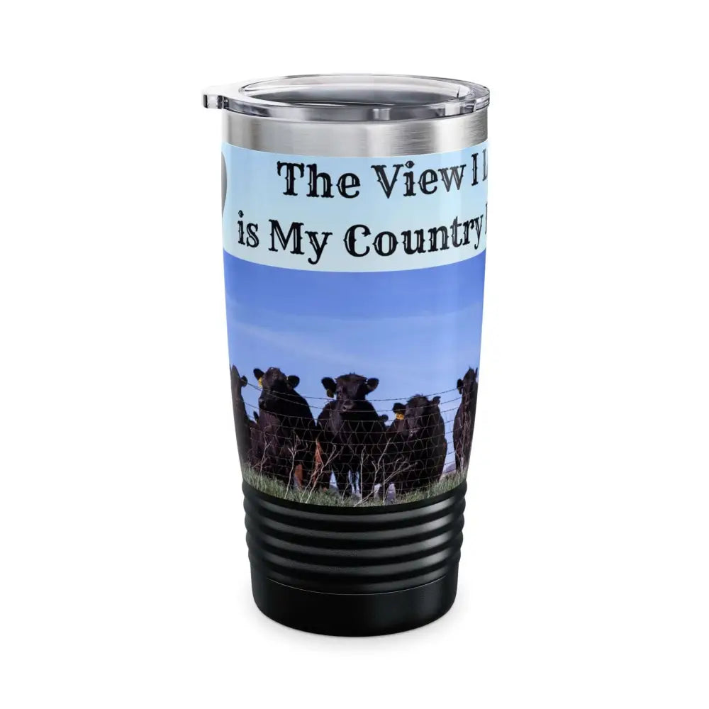 Farmer Coffee Tumbler Country Coffee Mug Travel Tumbler Cowboy Gifts Coffee Cow Mug 20oz - Mug