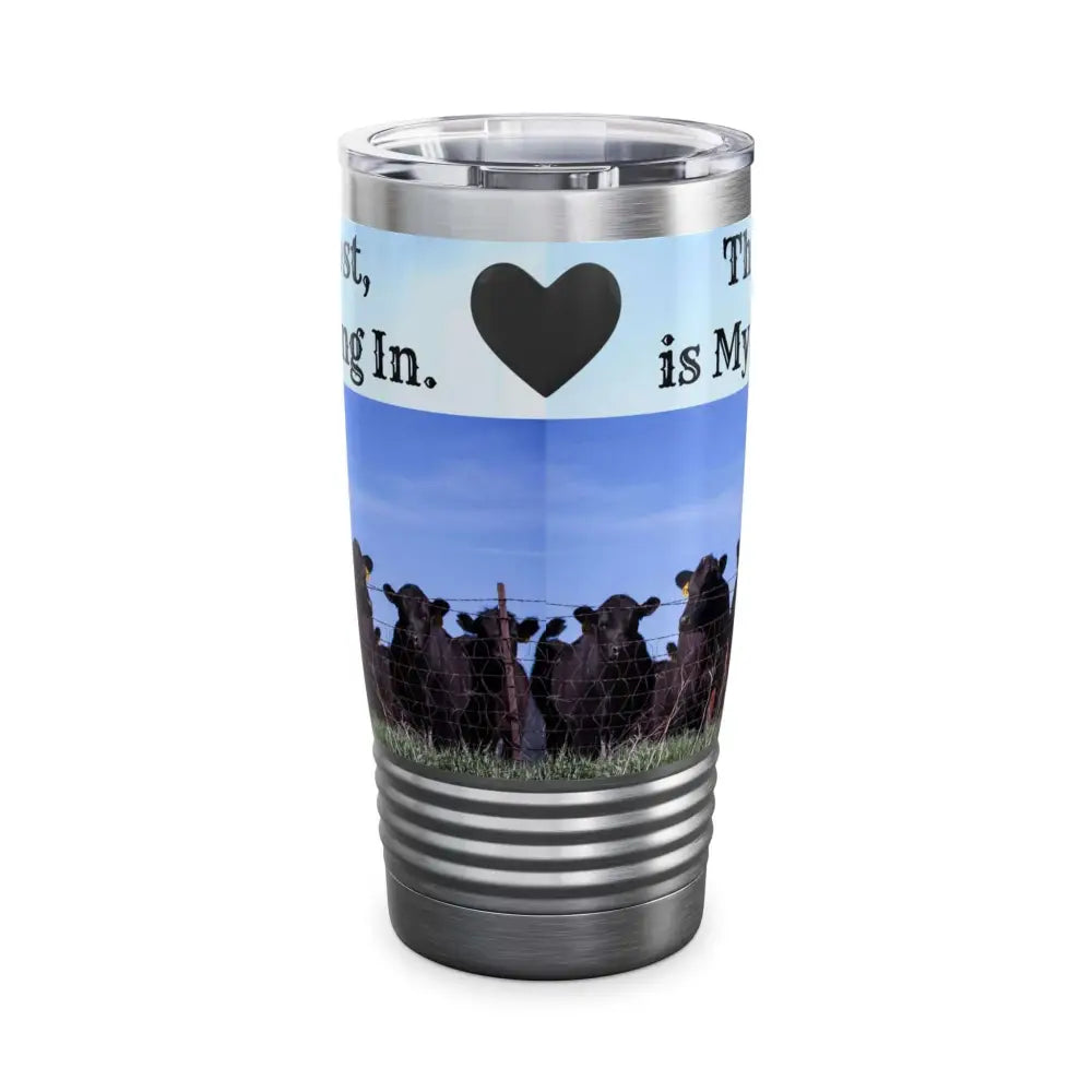 Farmer Coffee Tumbler Country Coffee Mug Travel Tumbler Cowboy Gifts Coffee Cow Mug 20oz - Mug