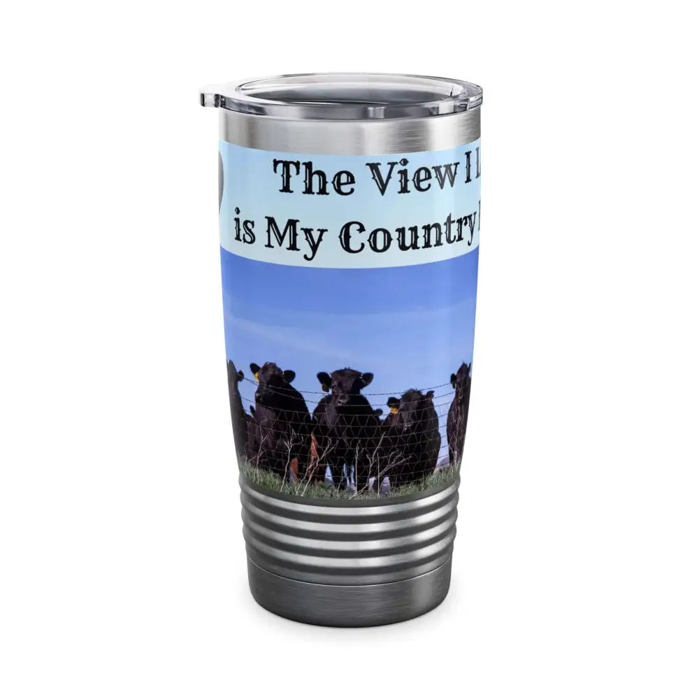Farmer Coffee Tumbler Country Coffee Mug Travel Tumbler Cowboy Gifts Coffee Cow Mug 20oz - Mug